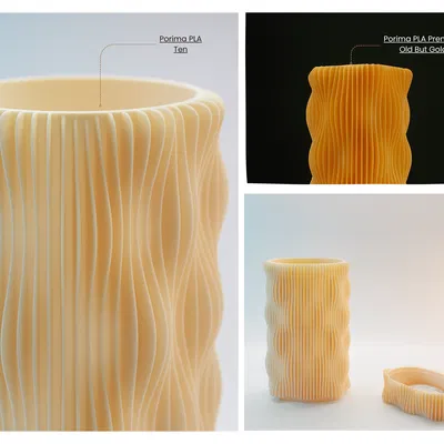 Pori-Lamp V1 - Đèn LED Sáng Tạo Theo Dạng Sóng