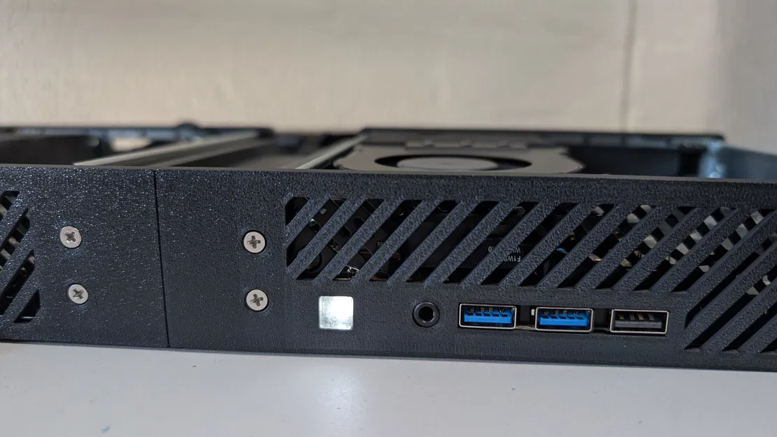 Bộ Khung Gắn Rack 1U Cho Minisforum MS-01 & MS-A2 - Image 3