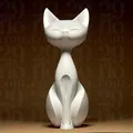 Tượng Mèo Thanh Lịch - Thumbnail 2