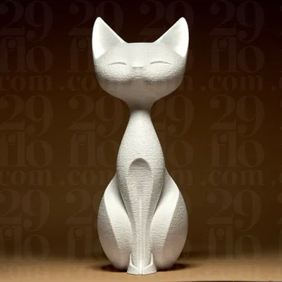 Tượng Mèo Thanh Lịch
