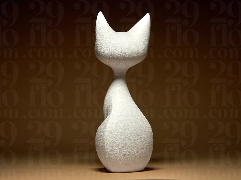 Tượng Mèo Thanh Lịch - Image 3