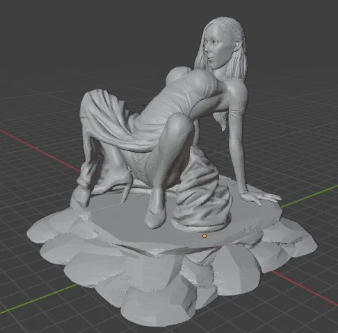 Đế Điện Thoại Hình Cô Gái Đá Rock Sexy - Image 2