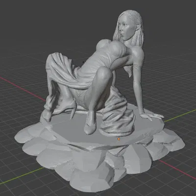 Đế Điện Thoại Hình Cô Gái Đá Rock Sexy