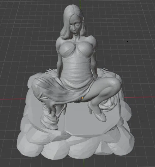 Đế Điện Thoại Hình Cô Gái Đá Rock Sexy - Image 3