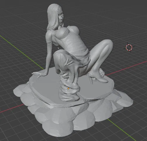 Đế Điện Thoại Hình Cô Gái Đá Rock Sexy - Image 4