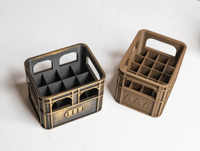 Hộp Đựng Pin AA và AAA Có Chỉ Báo Hết/Đầy - Image 4