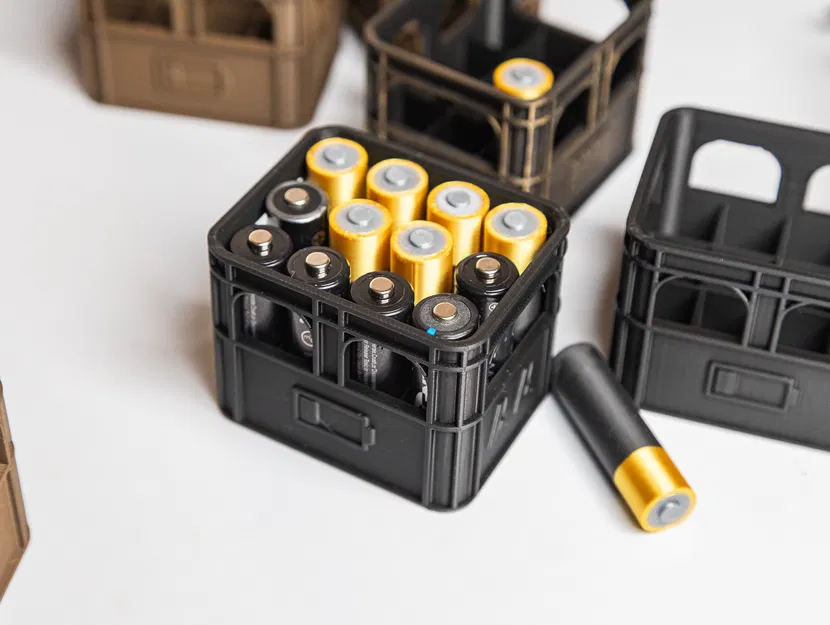 Hộp Đựng Pin AA và AAA Có Chỉ Báo Hết/Đầy - Image 5