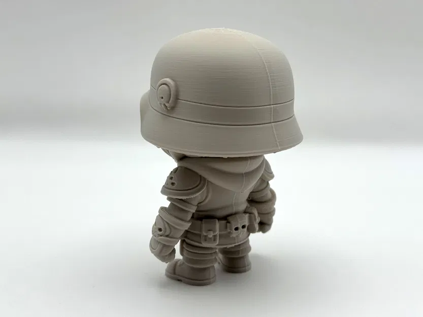 Mô Hình 3D Chiến Binh Bộ Xương Sẵn Sàng Chiến Đấu - Image 3