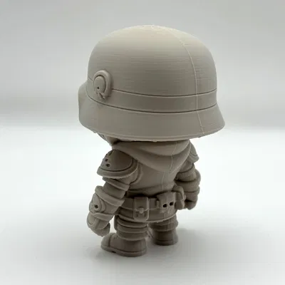 Mô Hình 3D Chiến Binh Bộ Xương Sẵn Sàng Chiến Đấu