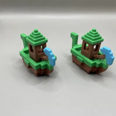 Minecraft Benchy – Sẵn sàng ra khơi & Đào!
