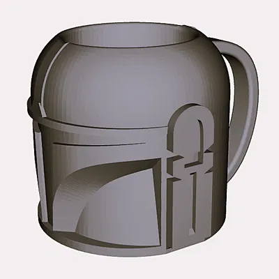 Nón Mandalorian Giữ Lon Bia