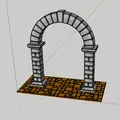 Mô hình Vòm Chỏm Tròn (Arco de medio punto o arco de cañon) - Thumbnail 1