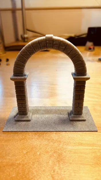 Mô hình Vòm Chỏm Tròn (Arco de medio punto o arco de cañon) - Image 2