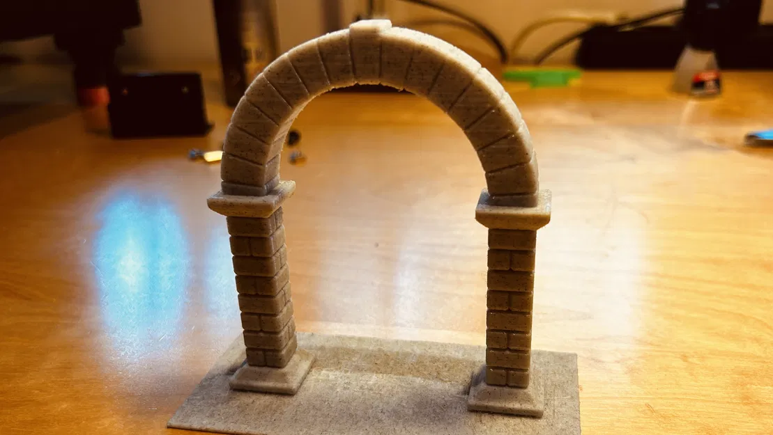 Mô hình Vòm Chỏm Tròn (Arco de medio punto o arco de cañon) - Image 3