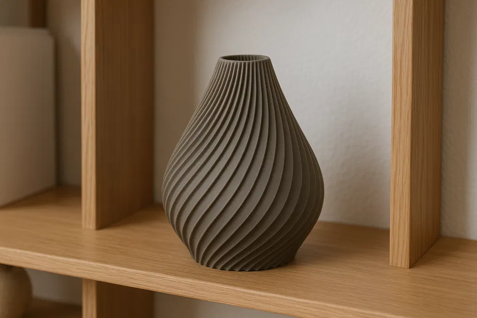 Chậu Hoa Xoắn - Trang Trí Nhà Cửa - Image 1