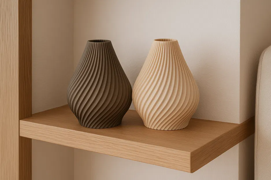 Chậu Hoa Xoắn - Trang Trí Nhà Cửa - Image 2