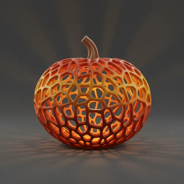 Bí Ngô Lưới - Đồ Trang Trí Theo Mùa - Image 1