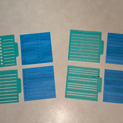 Đế Đựng Giấy Ghi Chú Kèm Khuôn Vẽ Đa Năng