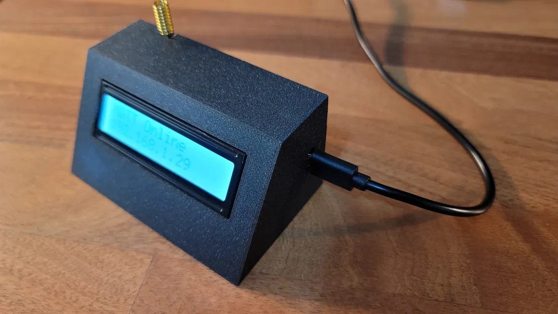 Vỏ Hộp ESP32 Màn Hình LCD 16x2 và LoRa - Image 1