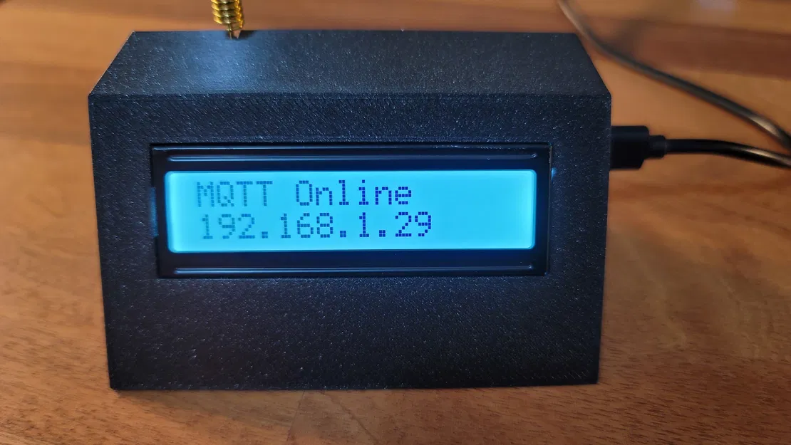 Vỏ Hộp ESP32 Màn Hình LCD 16x2 và LoRa - Image 2