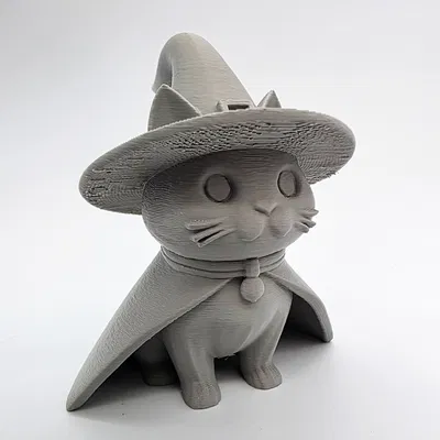 Mèo Phù Thủy Có Cape - Đáy Phẳng