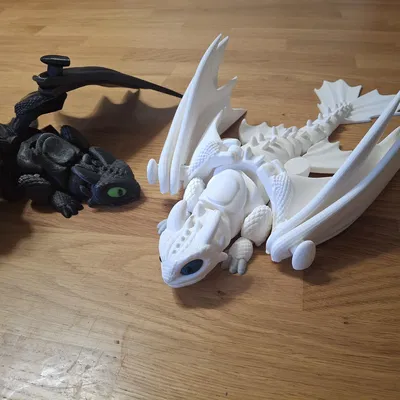 Toothless' girlfriend - Rồng trắng