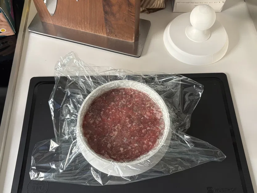 Khuôn Ép Chả Burger XXL 200/250/300g - Image 2