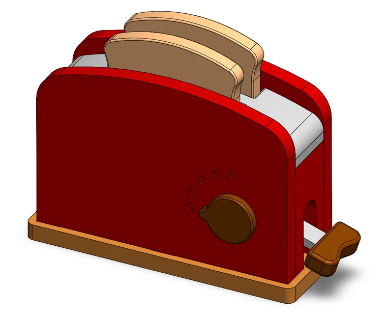 Máy Nướng Bánh Mì Đồ Chơi Cho Bé - Image 3