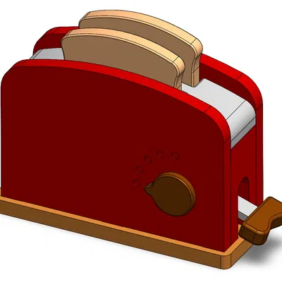 Máy Nướng Bánh Mì Đồ Chơi Cho Bé