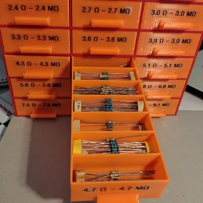 Hộp Đựng Điện Trở Chống Đổ (Dòng E24)