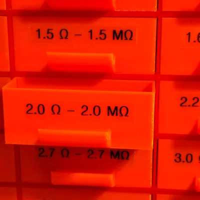 Hộp Đựng Điện Trở Chống Đổ (Dòng E24)