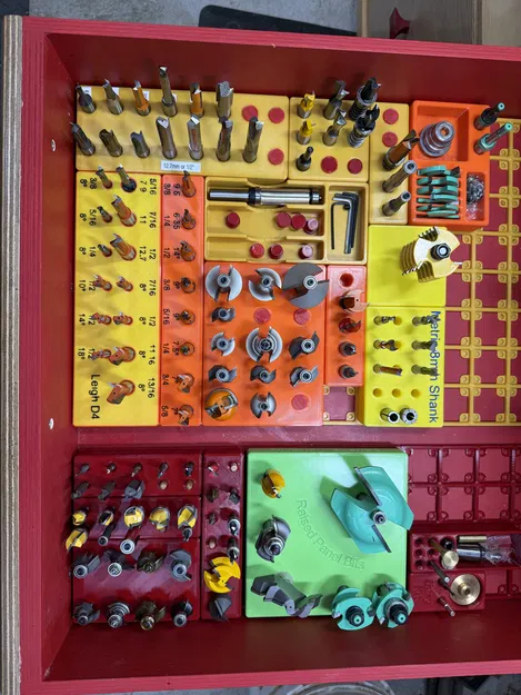 Kệ Đựng Dao Router Gridfinity - Image 2