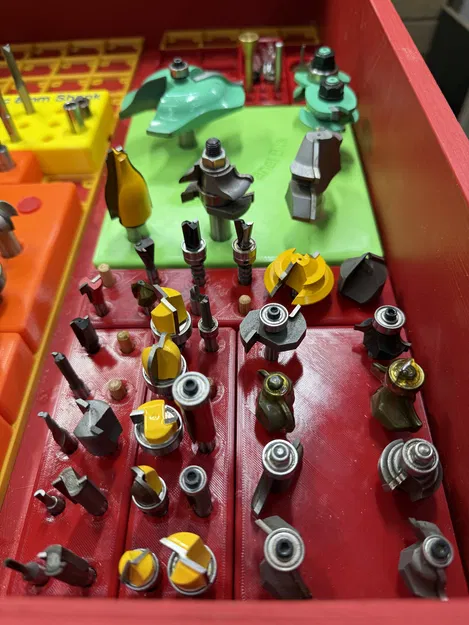 Kệ Đựng Dao Router Gridfinity - Image 16