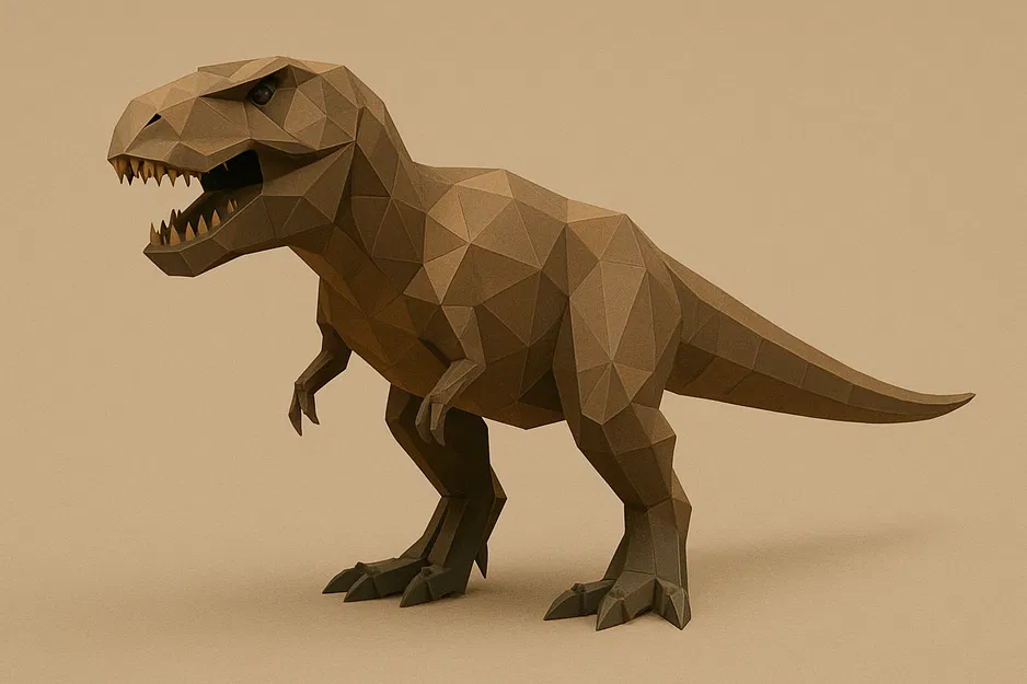 Khủng long T-Rex chân thấp đứng - Image 1