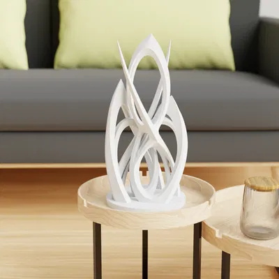 Tượng Trang Trí Bàn Làm Việc Phong Cách Trừu Tượng