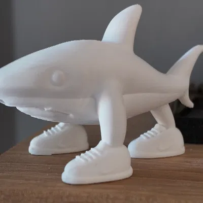 Mô hình 3D Tralalero Tralala - Cá mập biết bơi