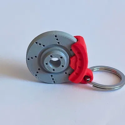 Móc khóa đĩa thắng xoay được