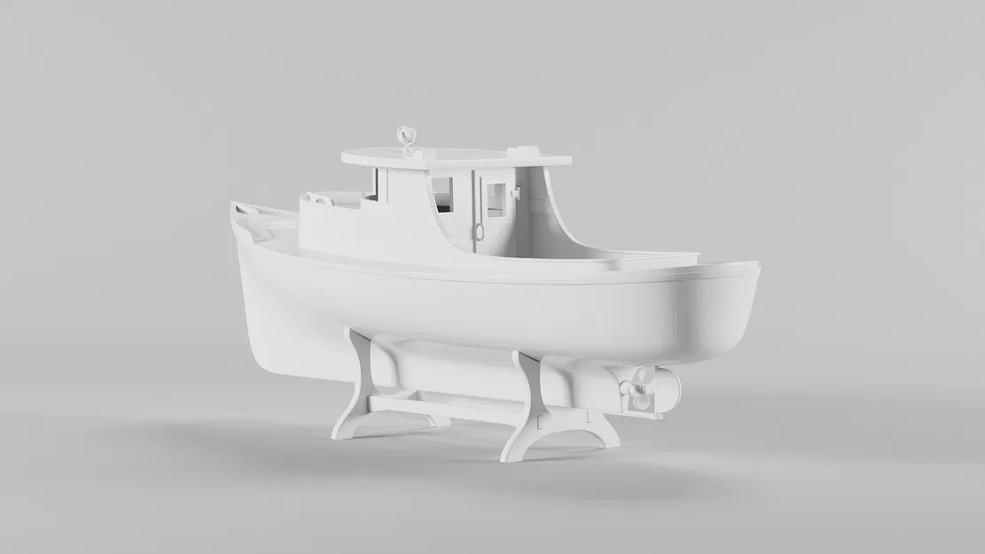Mô Hình Thuyền Đánh Cá 3D Miễn Phí - STL - Image 5