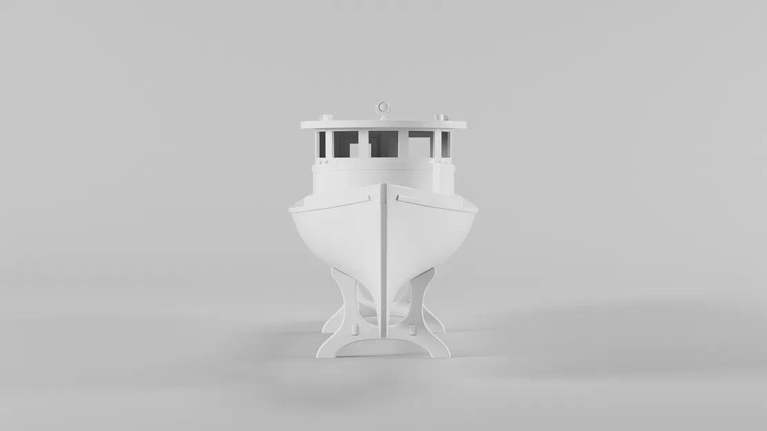 Mô Hình Thuyền Đánh Cá 3D Miễn Phí - STL - Image 6