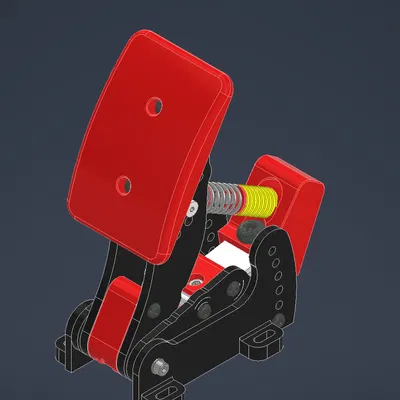 Bàn Đạp Sim Racing Có Load Cell V2