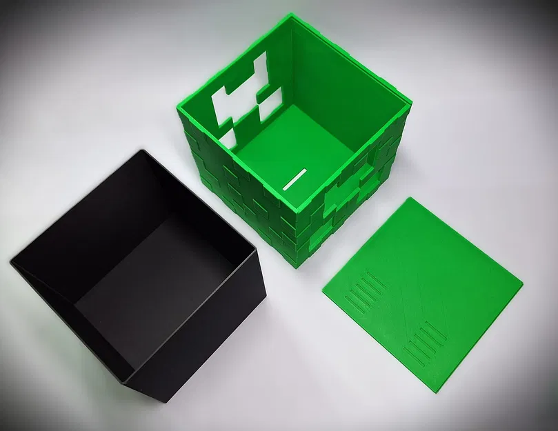 Heo Đất Creeper Minecraft – In 3D Hoàn Chỉnh - Image 2