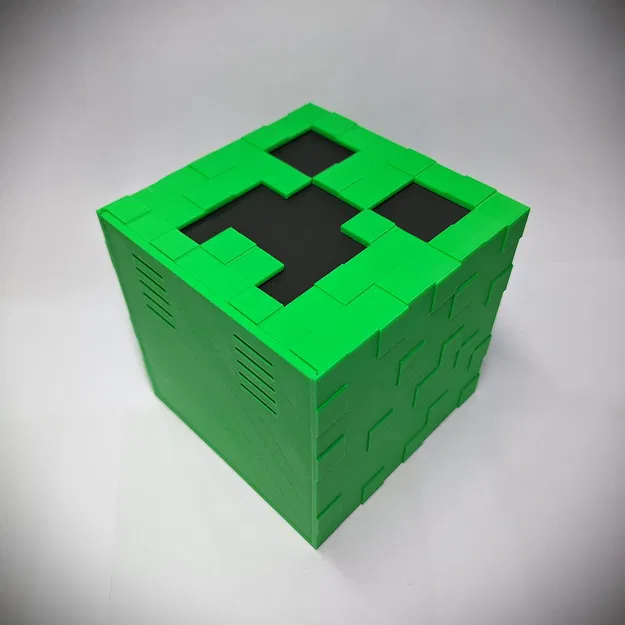 Heo Đất Creeper Minecraft – In 3D Hoàn Chỉnh - Image 5