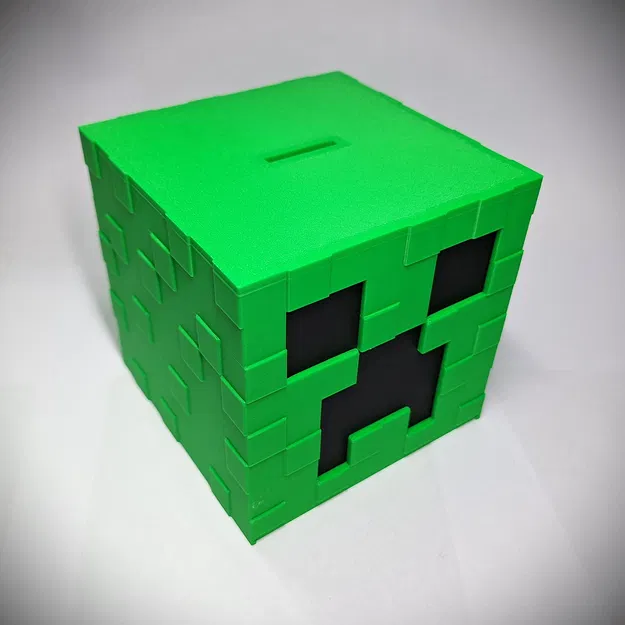 Heo Đất Creeper Minecraft – In 3D Hoàn Chỉnh - Image 6