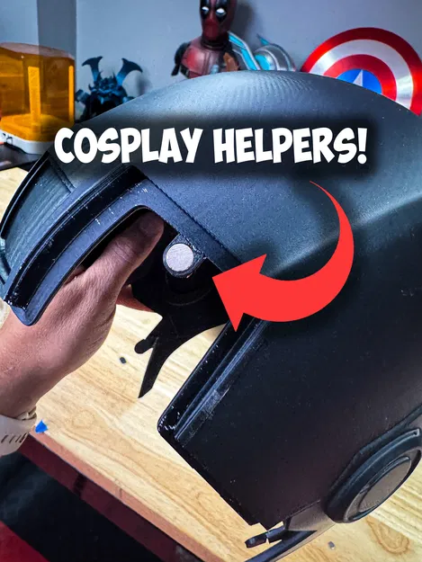 Cosplay Helpers - Giá đỡ nam châm cho bản in cosplay của bạn! Không cần hỗ trợ! - Image 1