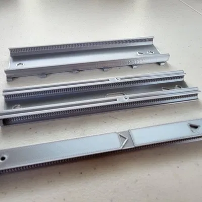 Hệ thống ngăn kéo FuExRaPiLiRa: Mở rộng hoàn toàn, bánh răng hành trình, ray trượt