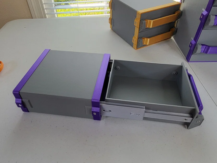 Hệ thống ngăn kéo FuExRaPiLiRa: Mở rộng hoàn toàn, bánh răng hành trình, ray trượt - Image 3