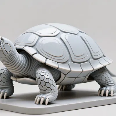 Rùa, Điêu Khắc Lục Giác - Tượng Trang Trí Độc Đáo