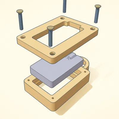 Vỏ Bọc Telepass Grab & Go Có Lỗ Treo Carabiner