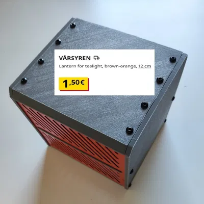 Vỏ máy tùy chỉnh lớn cho các dự án dựa trên Ikea Vårsyren