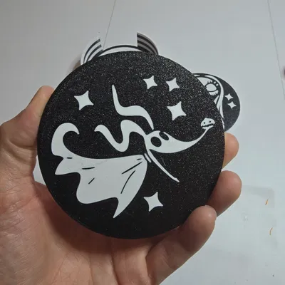 Bộ Đế Lót Ly Đêm Giáng Sinh Kinh Hoàng Cho Halloween